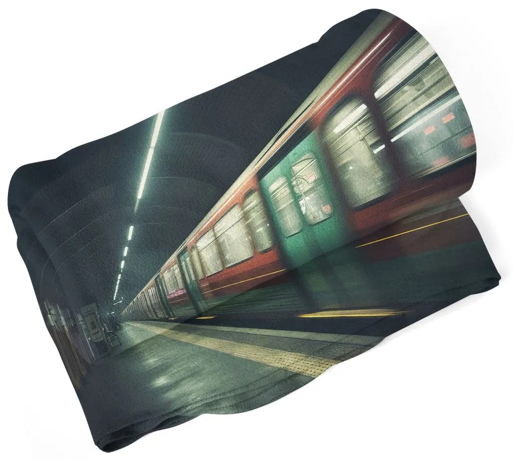 Sablio Deka Metro na tmavej stanici - 150x120 cm