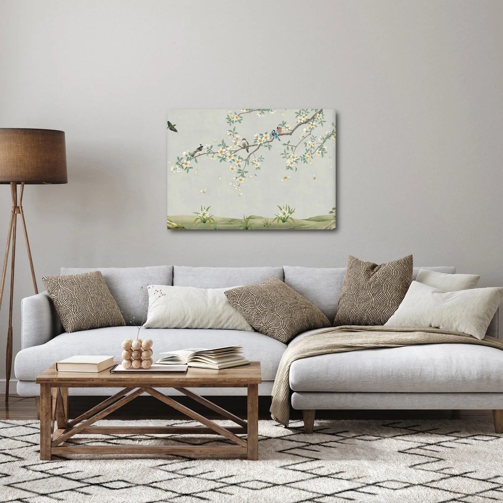 Obraz - Vtáčí zlet (70x50 cm)