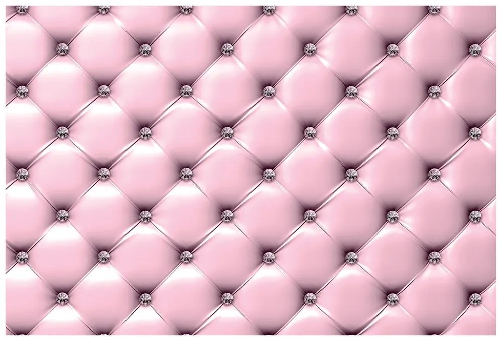 Samolepiaca tapeta elegancia kože v cukríkovo ružovej