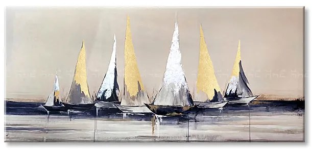 Obrazy na plátne - PREMIUM ART – Plachetnice na mori | rôzne rozmery