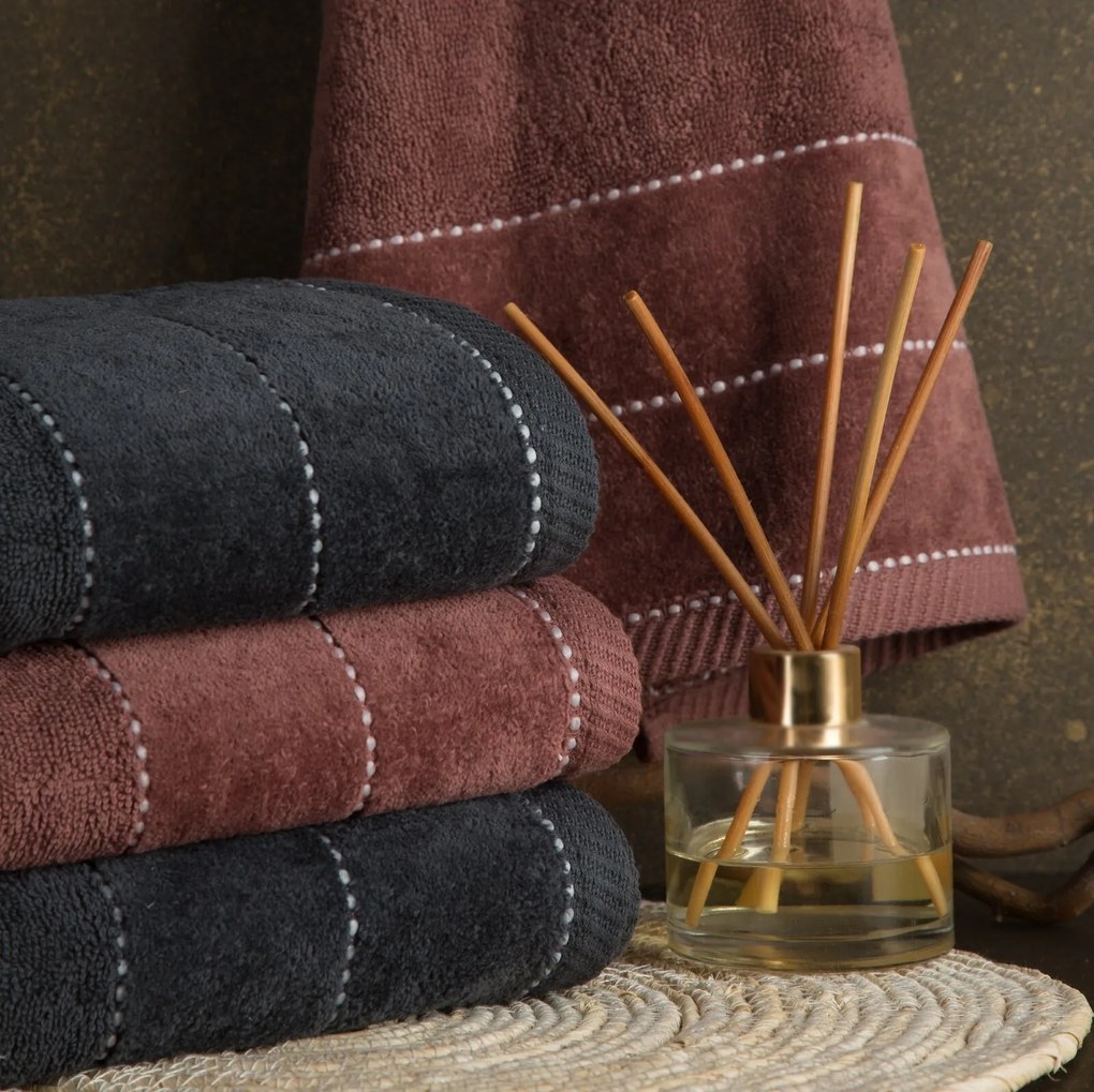 BAVLNENÝ UTERÁK ELZA 50X90 CM KRÉMOVÁ