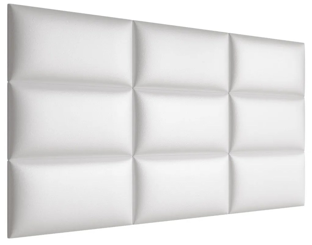 Čalúnený nástenný panel Pag 60x30, Farby: ekokoža Soft 017 (biela)