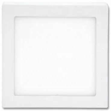 ECOLITE Stropné bodové LED svietidlo RAFA 2, 22,5 cm, IP20, 18W, 2700K, 1530lm, biele