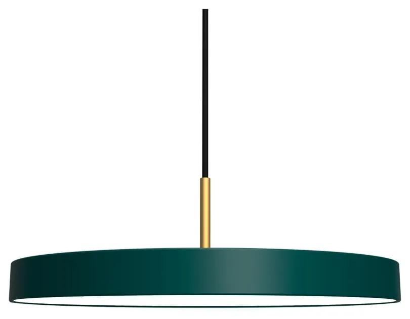 Zelené závesné svietidlo UMAGE Asteria, Ø 43 cm