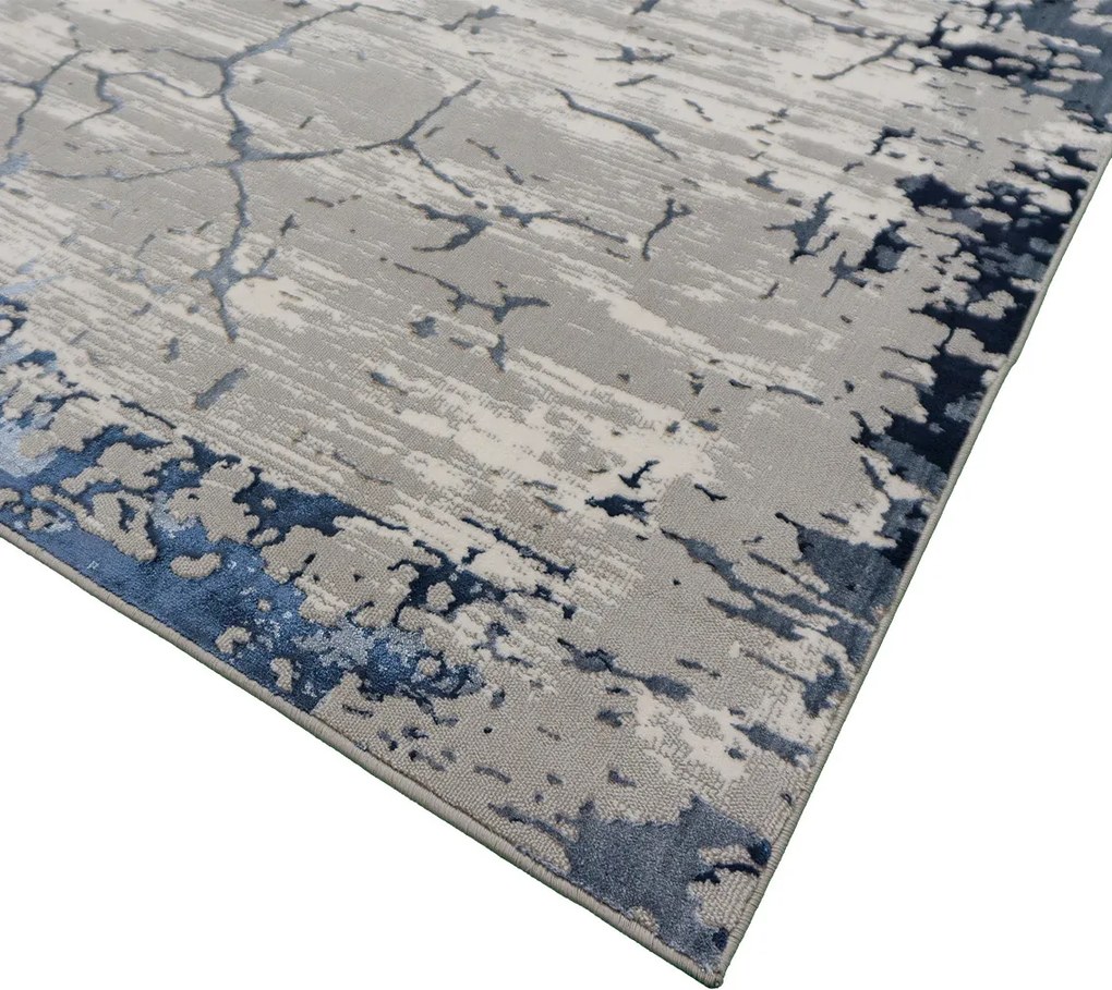 Koberec Allianz 6308 NAVY – námornícka modrá, obdĺžnikový Rozmer: 80x150 cm