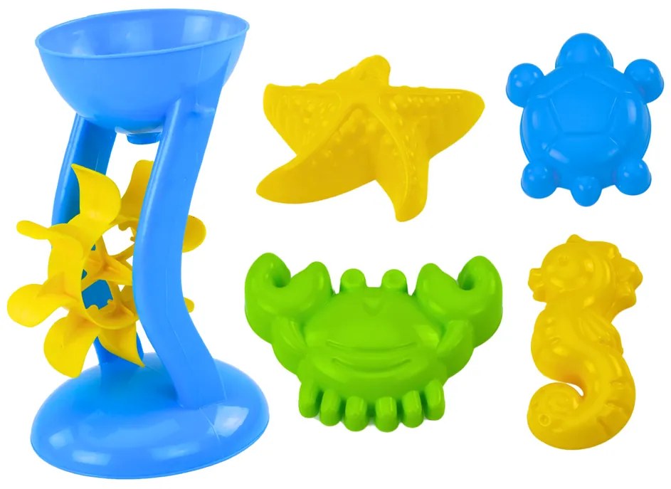 Lean Toys Súprava do piesku – 9 ks.