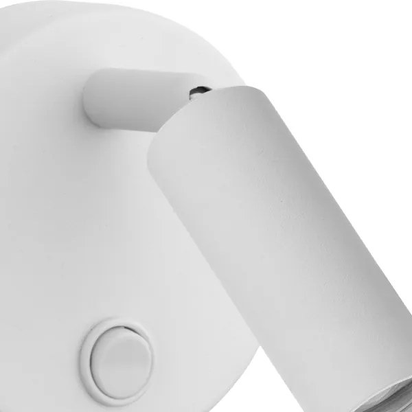 Nástenné bodové svietidlo ENZO 1xG9/8W/230V biela