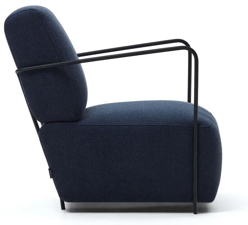 Modré kreslo Gamer – Kave Home