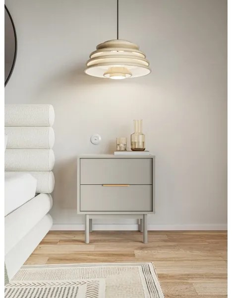 Nočný stolík ELI béžový