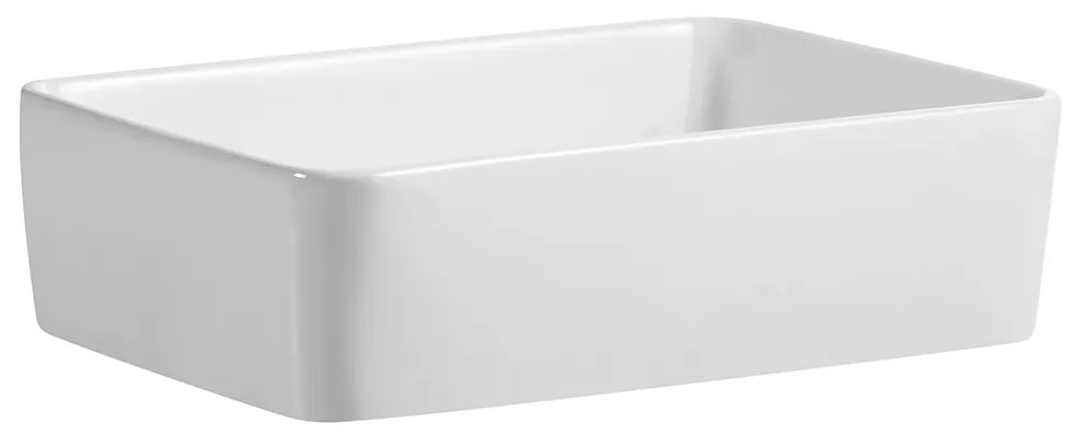 Cerano Lorenzo, keramické umývadlo na dosku 480x370x135 mm, biela lesklá, CER-CER-417173