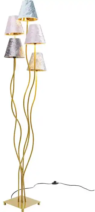 Kare Design Stojaca lampa Flexible Velvet – modadz | BIANO