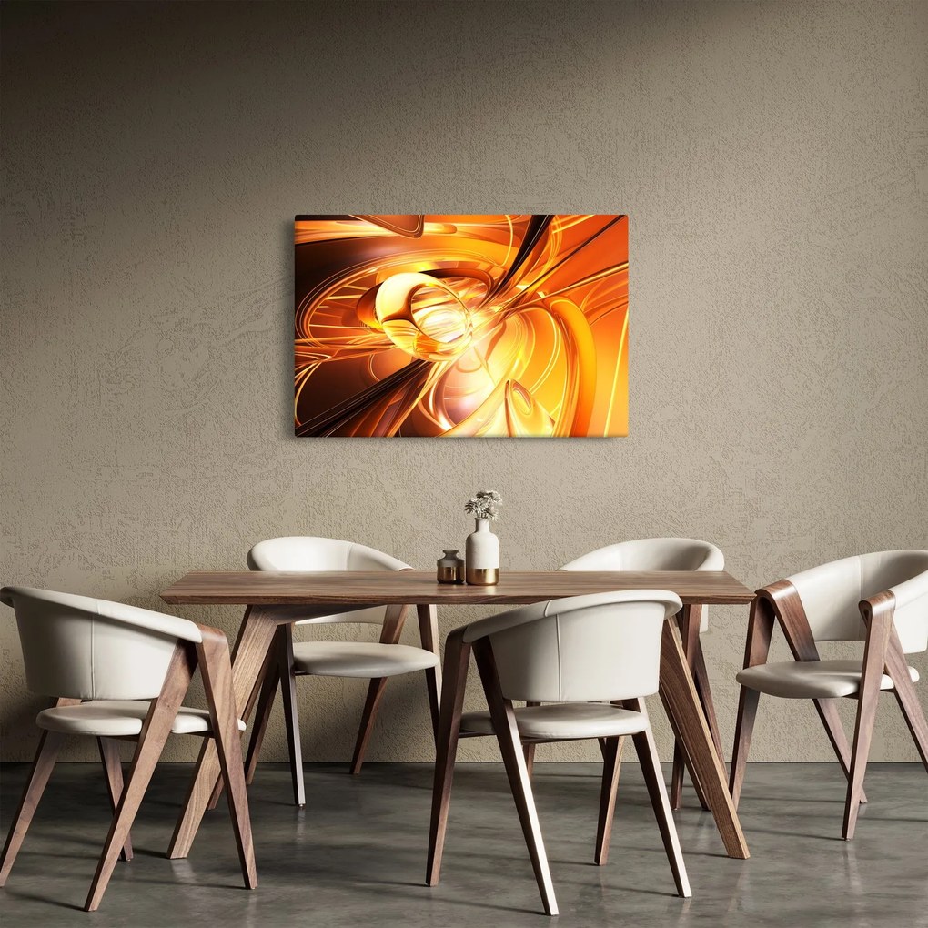 Obraz abstrakcie (90x60 cm)