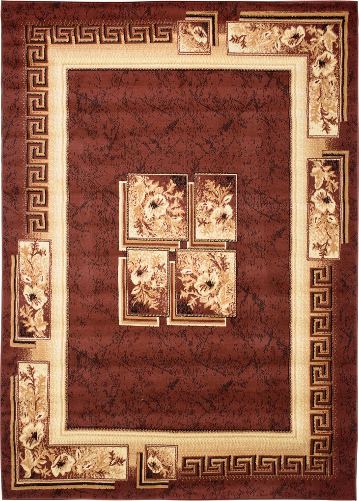 TA Koberec 4489B HNEDÝ ATLAS PP Rozmer: 80x150 cm