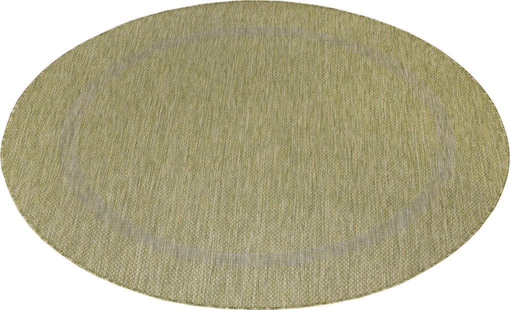 Kusový koberec Relax 4311 Green kruh, 120x120 (priemer) kruh, zelená, chodba / predsieň, Ayyildiz