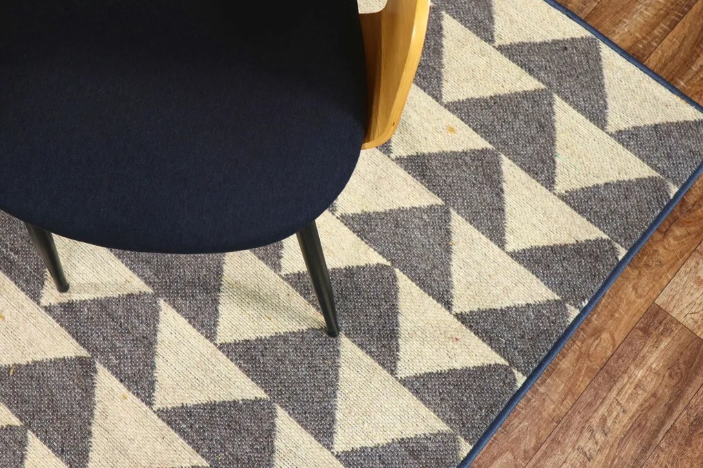 Mujkoberec Original, Ručne tkaný voňavý kusový koberec Vetiver 01, 120x170, béžová, exteriér