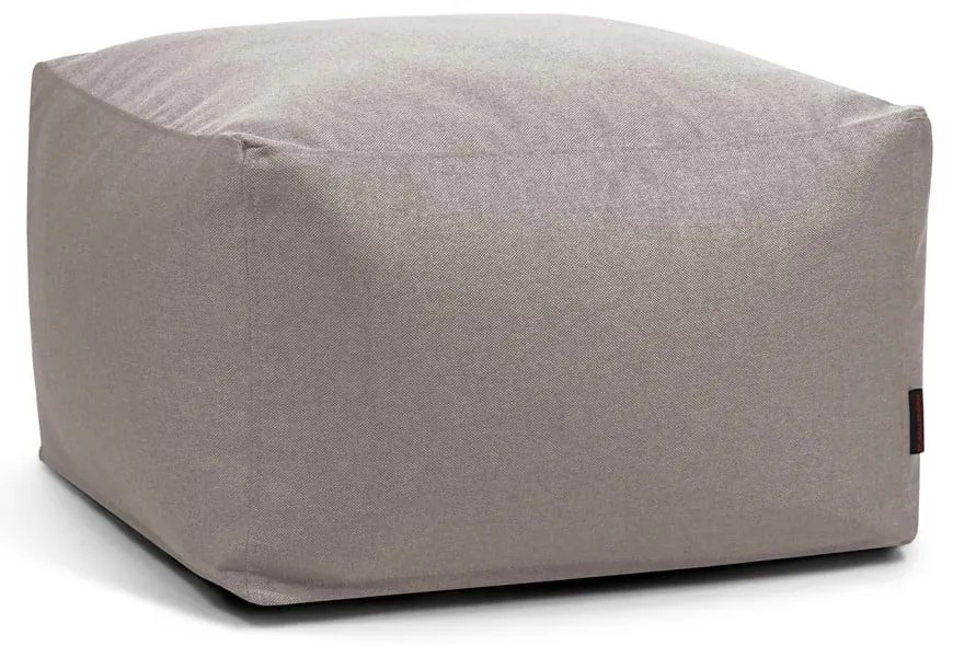 Sivobéžový sedací vak Softbox MooG – SLOWDOWN