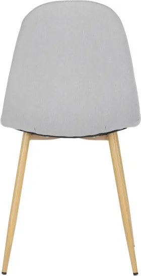 Jedálenská stolička strieborná CT-972 SIL2