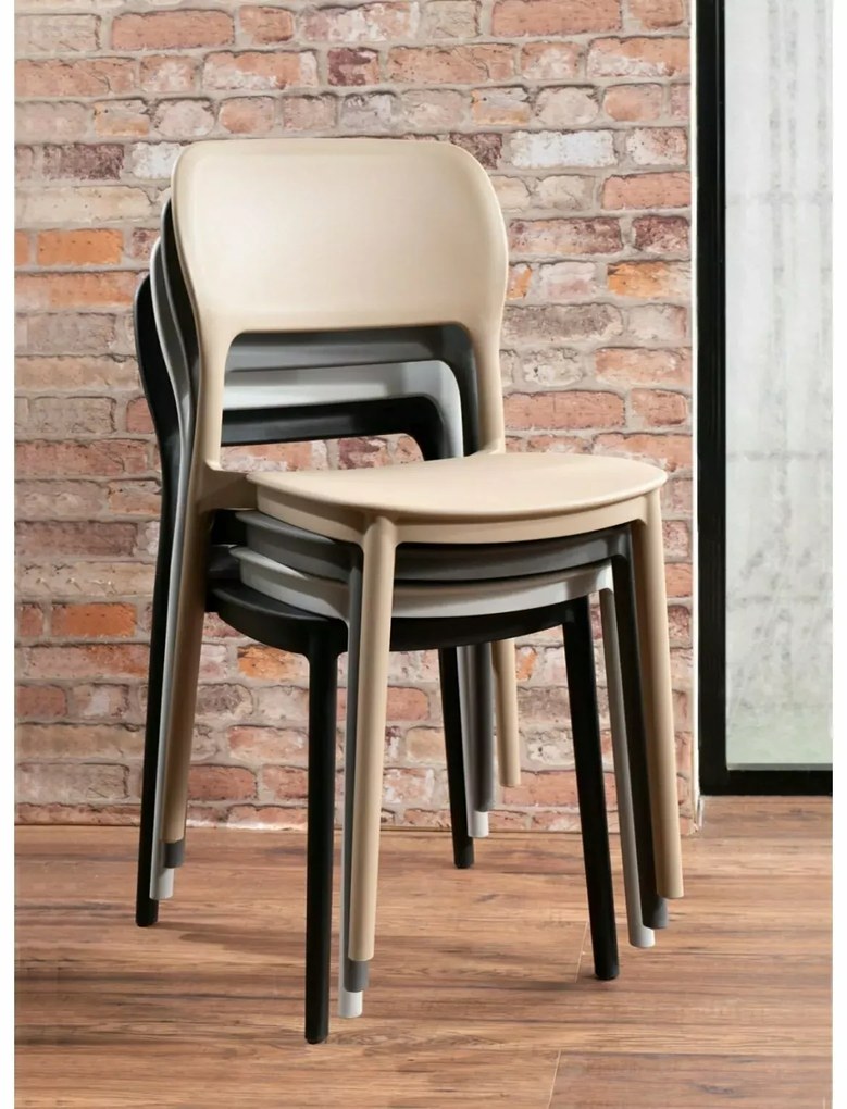 Signal TIMO stolička, sivá