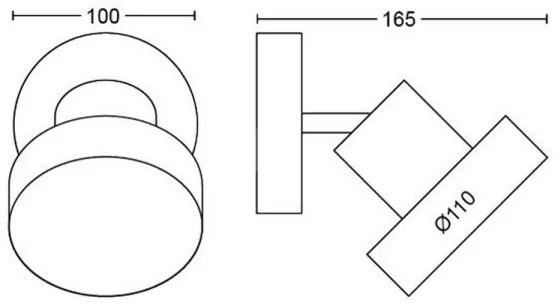 Philips 50601/31/P0 - LED Bodové svietidlo BUKKO LED/4,5W/230V