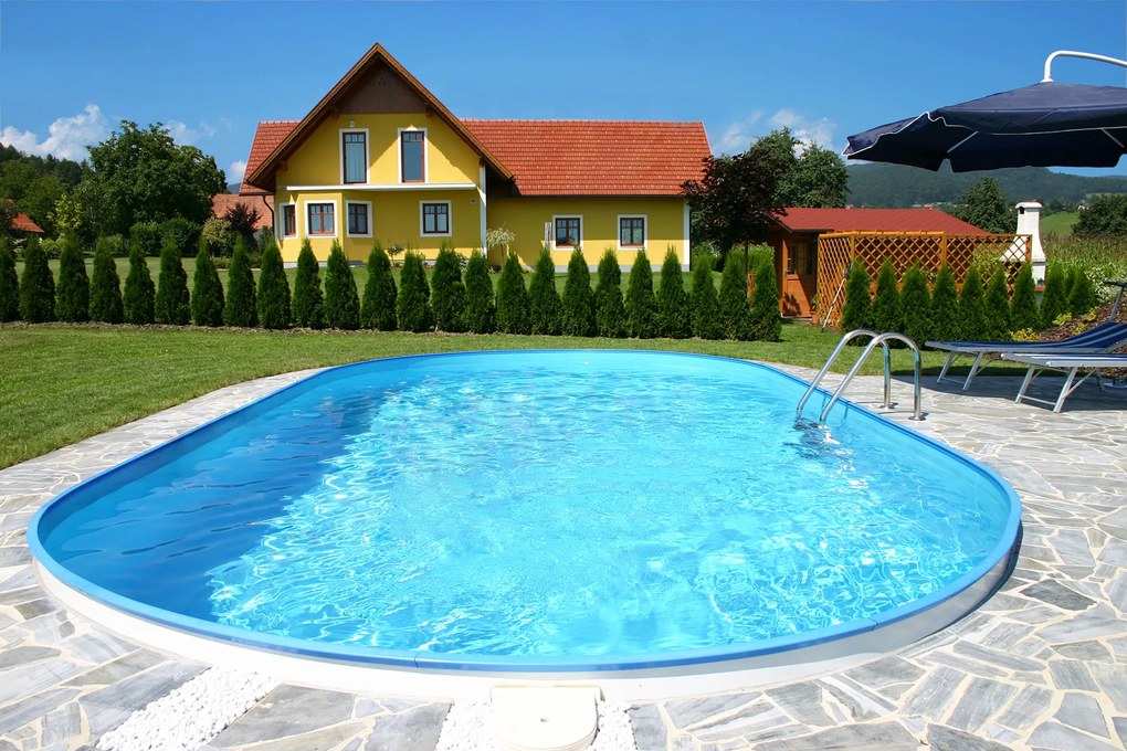 Planet Pool CF Bazén Planet Pool Exkluzív WHITE/Blue - samotný bazén 600 x 320 x 150 cm