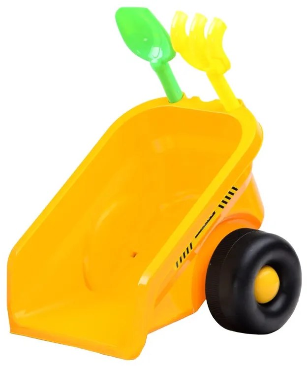 Traktor s prívesom Jokomisiada ZA3746 - žltý