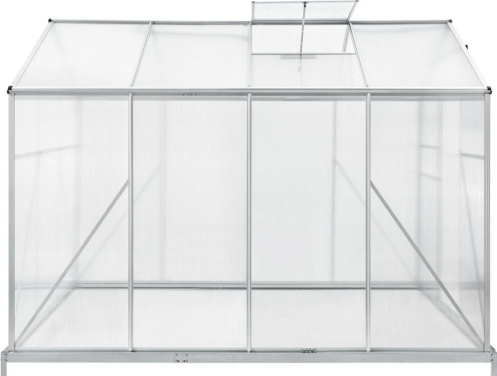 InternetovaZahrada Záhradný skleník 190 × 253 cm + základňa