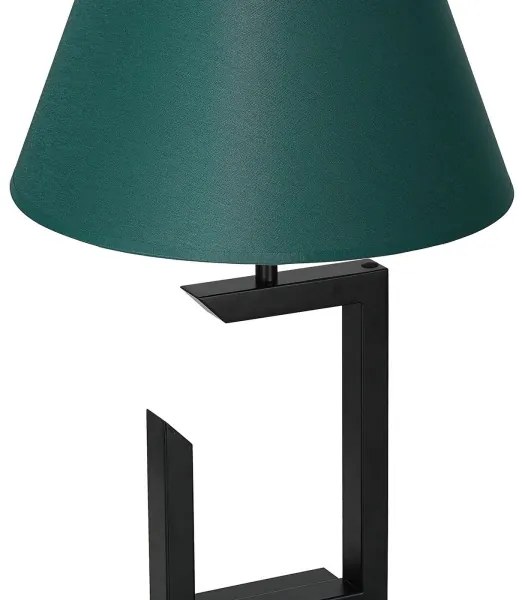 Stolná lampa 1xE27/60W/230V 45 cm zelená/zlatá