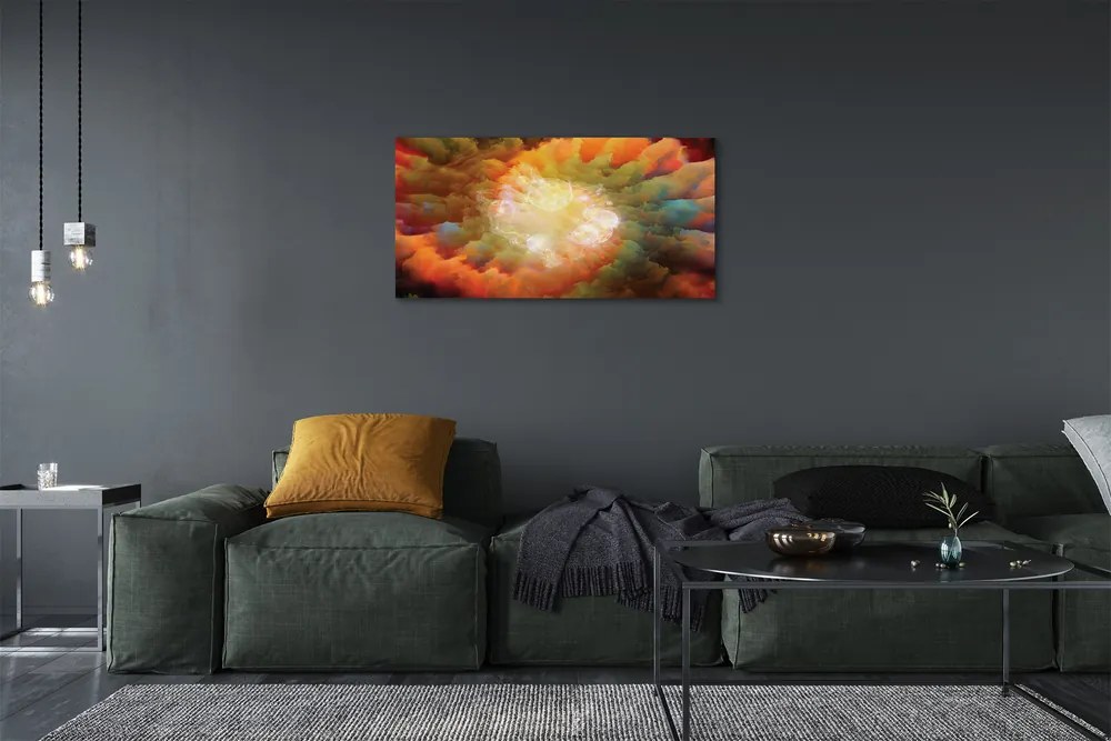 Obraz na plátne Abstraktné fraktálne vzory 120x60 cm