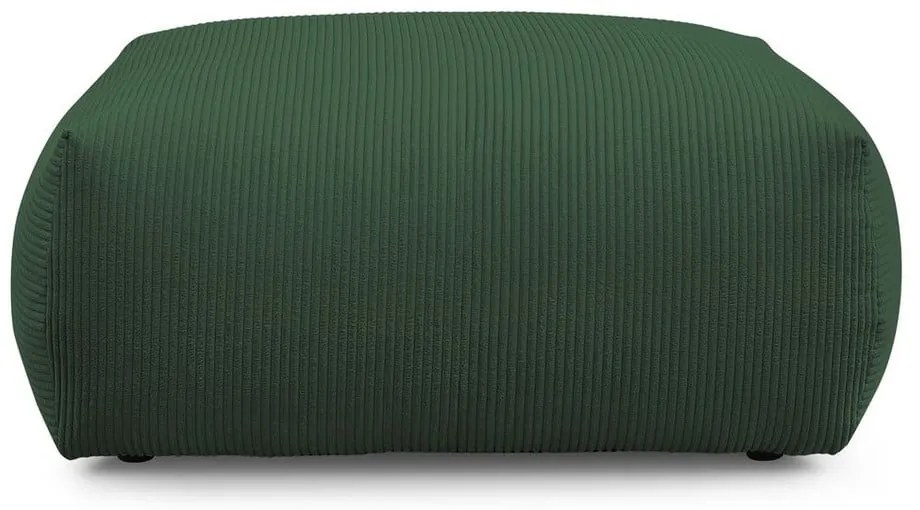 Zelená menčestrová podnožka Voltaire – Bobochic Paris