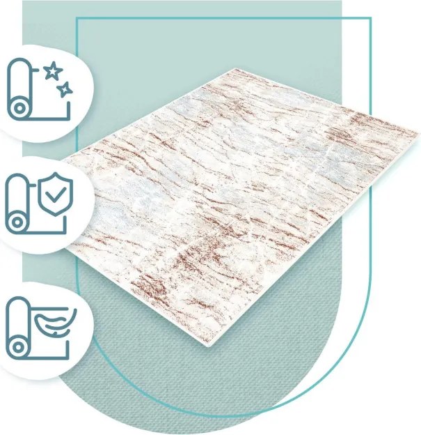 Koberec FD Sensi Tezzi svetlobéžový