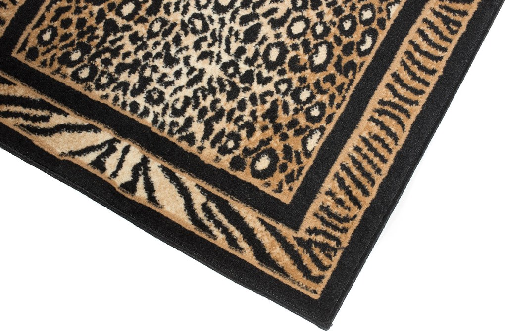 TA Koberec 6600A ČIERNY ATLAS PP Rozmer: 70x200 cm