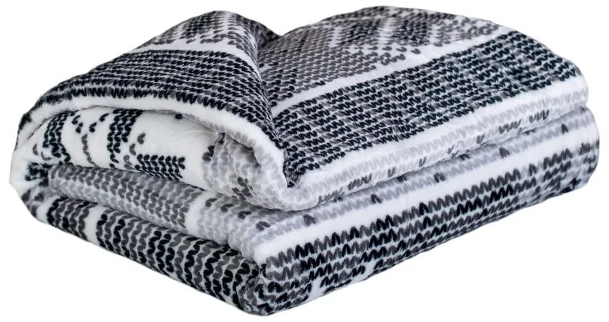 Homeville deka mikroplyš 150x200 cm Knit