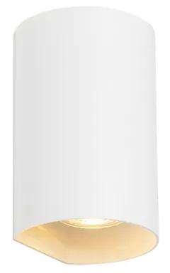 Inteligentné nástenné svietidlo biele okrúhle vrátane 2 WiFi GU10 - Sabbir