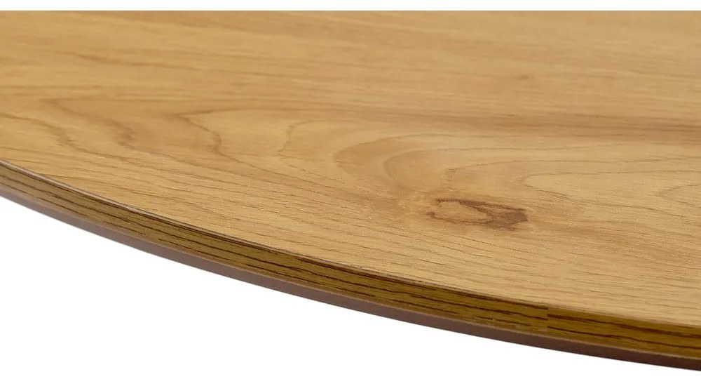 Okrúhly jedálenský stôl s doskou v dubovom dekore ø 100 cm Cesura – Unique Furniture