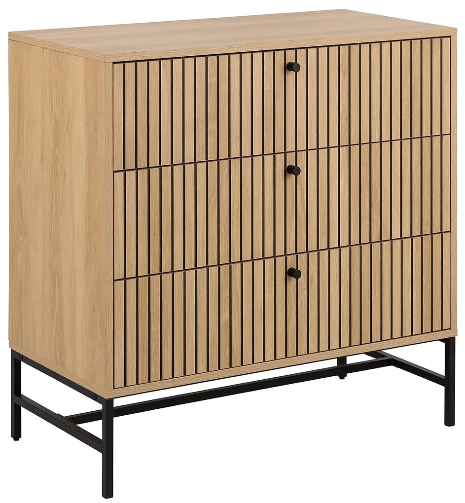 Komoda Albany 80 cm dub prírodný II