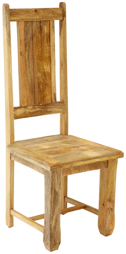 furniture-nabytek.cz - Rustikálna stolička z mangového dreva