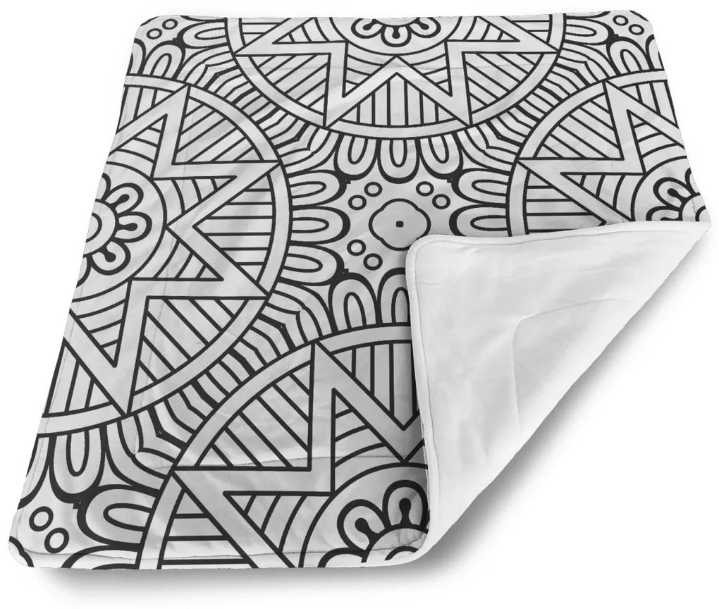 Sablio Deka pre bábätko Hviezdy mehendi - 80x100 cm