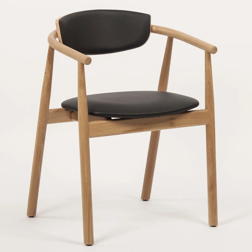 Stima Designové kreslo GREEN Vyberte odtieň ->: Dub, Vyberte látku ->: Pevný sedák