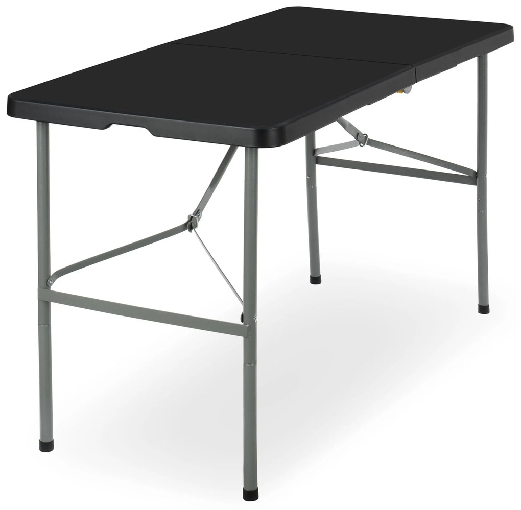 Skladací cateringový stôl JUNE 122 cm čierny