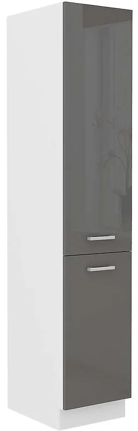 Skrinka do kuchyne SONIA šedý lesk 40DK-202 2F