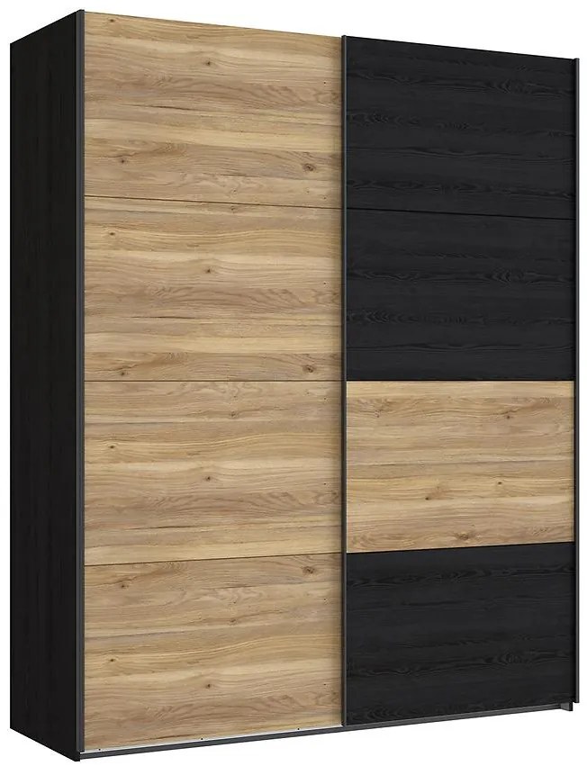 Šatníková skriňa 170 Liona LYAS82411-M688 dub Mauvella/dub Cabezone