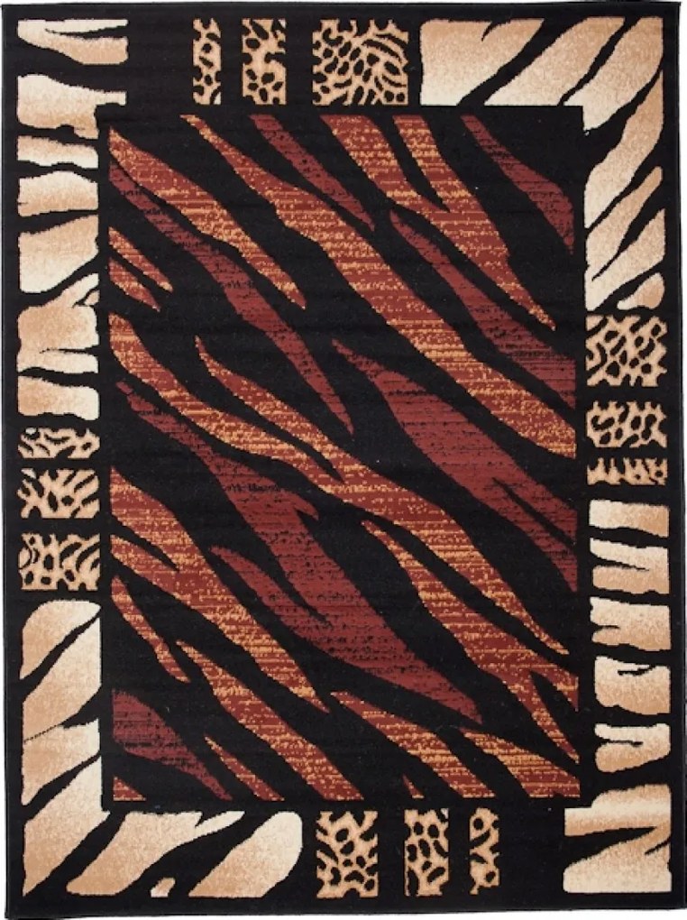 TA Koberec J313A ČIERNY ATLAS PP Rozmer: 160x230 cm