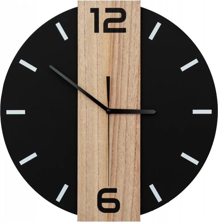 Tutumi Nástěnné hodiny 35 x 35 cm - černé