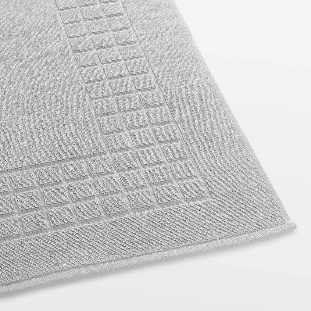 Goldea kúpeľňová froté predložka mozaika – sivá 50 x 70 cm