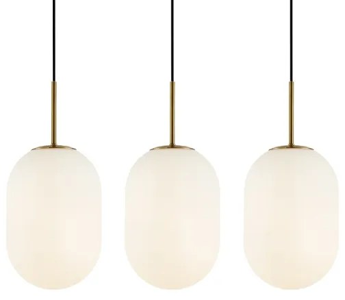 Luster na lanku ALIAS 3xE14/40W/230V zlatá