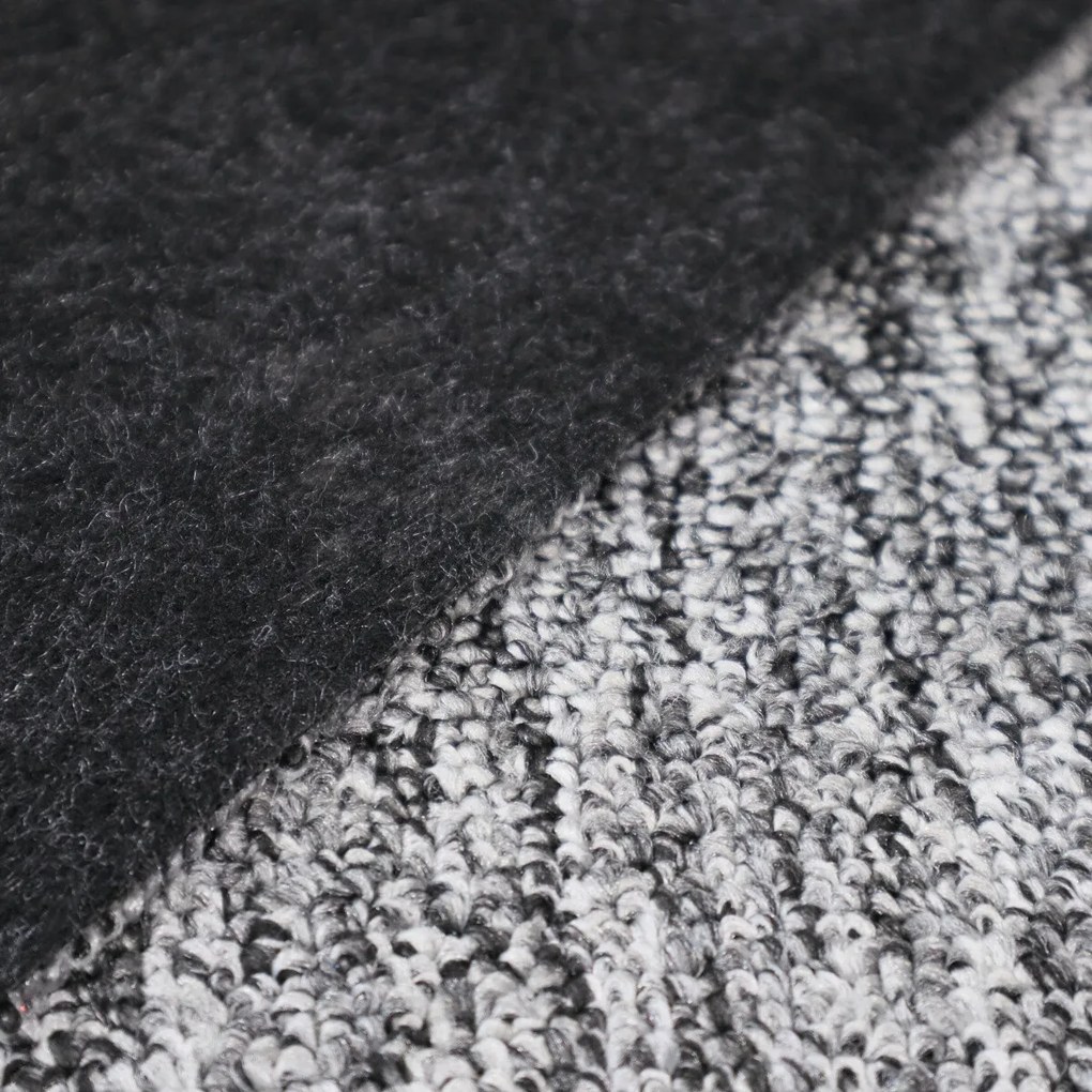 Spoltex, Metrážny koberec Artik New 025 šedý, na mieru, šíře 1m, šedá, filc, chodba / predsieň