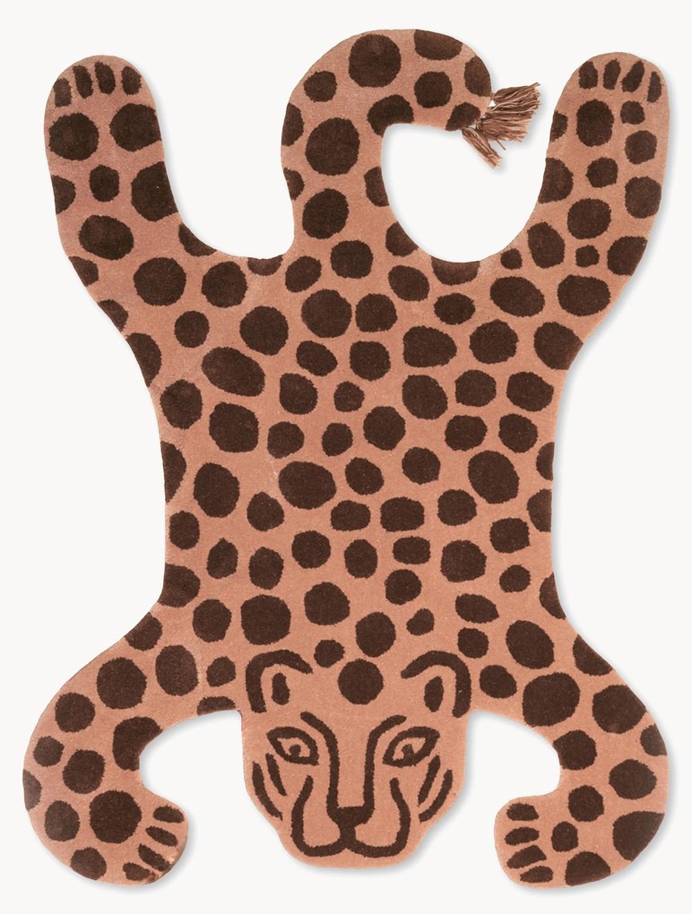 Ručne tuftovaný vlnený koberec Safari