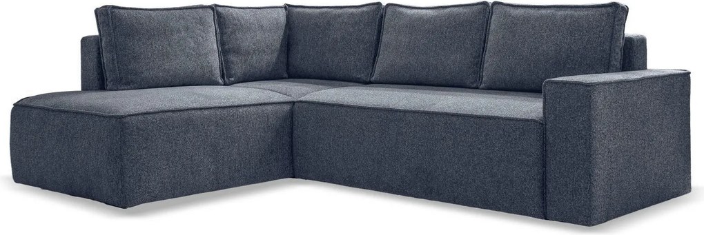 XXXLutz ROHOVÁ SEDAČKA, textil, tmavomodrá MID.YOU - Sedačky - 001454003615