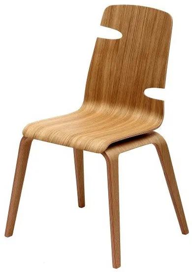 Form Design drevená stolička Woody