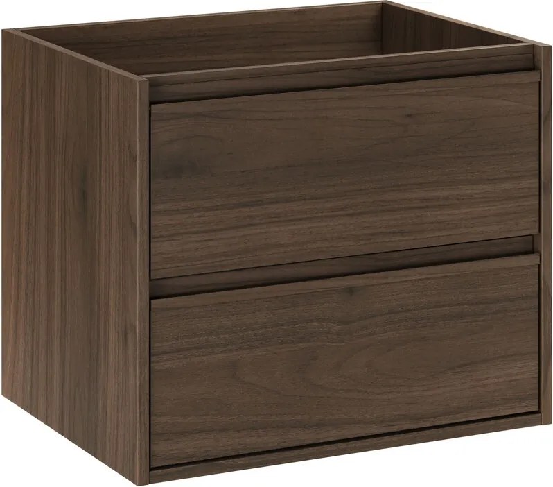 Závěsná skříňka pod umyvadlo Villa 60 cm ořech